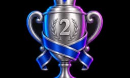 2nd place trophy